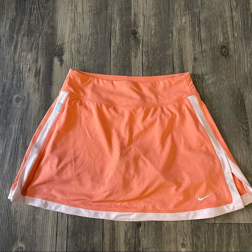 Nike tennis skirt coral